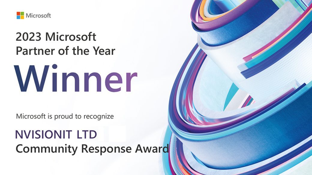 Microsoft 2023 Partner of the Year Award